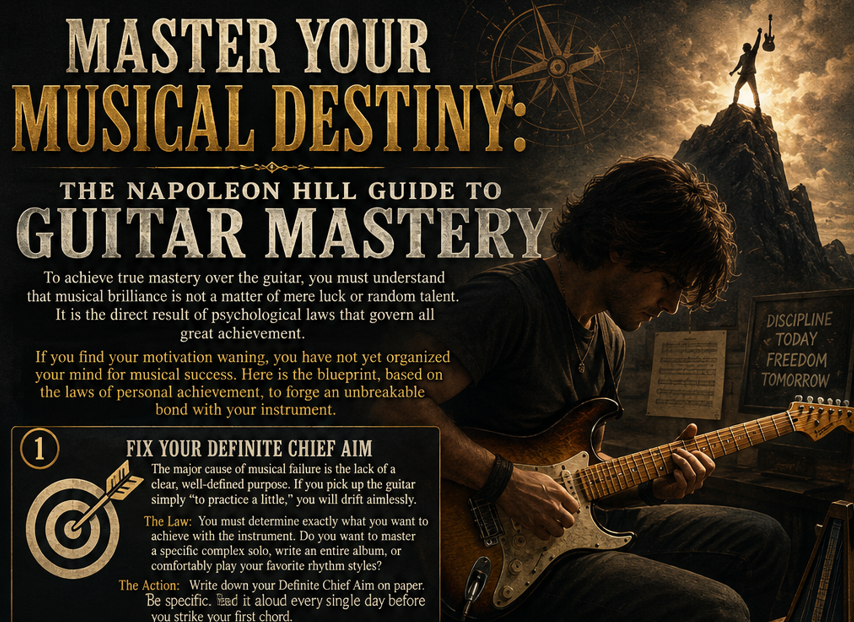 Master Your Musical Destiny Infographic Blueprint